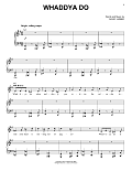 Whaddya Do (from the musical Tootsie)