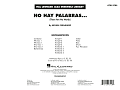 No Hay Palabras... (There Are No Words) - Conductor Score (Full Score)