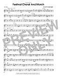 Festival Choral And March - 1st Violin