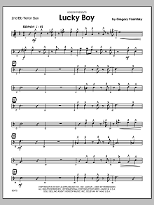 Lucky Boy - Tenor Sax 2 