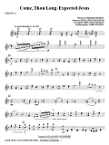 Come, Thou Long-Expected Jesus - Violin 1, 2