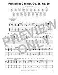 Prelude In C Minor, Op. 28, No. 20