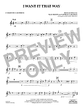 I Want It That Way (arr. Michael Brown) - Eb Baritone Saxophone