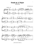 Etude In A Major (Spring Song)