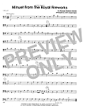 Minuet From The Royal Fireworks (arr. John Caponegro) - Cello