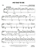 No Time to Die (from No Time To Die) (arr. Paul Murtha) - Piano