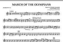 March Of The Olympians - Baritone T.C. 