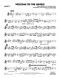Welcome to the Jungle - Bb Clarinet 2