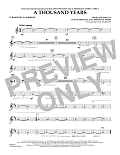 A Thousand Years (from The Twilight Saga: Breaking Dawn, Part 1) - Eb Baritone Saxophone