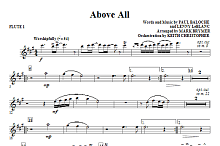Above All - Flute 1 
