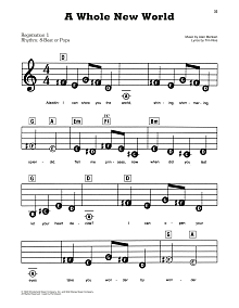 A Whole New World (from Aladdin) 