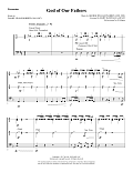 God of Our Fathers - Percussion