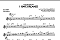 I Have Dreamed - Eb Solo Sheet