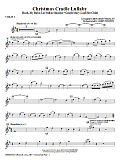 Christmas Cradle Lullaby - Violin 1