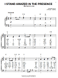 I Stand Amazed In The Presence (My Savior's Love)