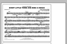 Every Little Thing She Does Is Magic - Baritone T.C. 