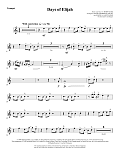 Days of Elijah (arr. David Angerman) - Bb Trumpet