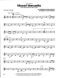 Mozart Menuetto (from String Quartet in D Minor, K421) (arr. Lennie Niehaus) - 3rd Violin