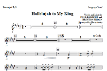 Hallelujah To My King - Bb Trumpet 2,3 