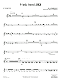 Music from "Loki" (arr. Michael Brown) - Bb Trumpet 3