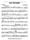 Got Rhythm? - Bass Clarinet 1 & 2