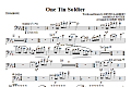 One Tin Soldier - Trombone