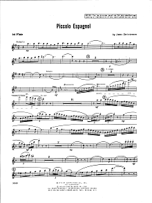 Piccolo Espagnol - 1st Flute 