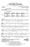 'Til I Hear You Sing (arr. Mac Huff)