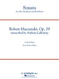 Sonata for Alto Saxophone, Op. 29 - Bb Clarinet 2