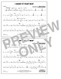 I Want It That Way (arr. Ishbah Cox) - Cymbals