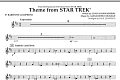 Theme from Star Trek (TV Series) - Eb Baritone Saxophone