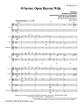 O Savior, Open Heaven Wide - Full Score