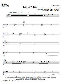 Let Us Adore - Bassoon (Cello Sub) 