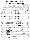 We Trust In The Name Of The Lord Our God