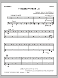 Wonderful Words of Life - Percussion 1 & 2
