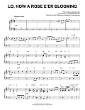 Lo, How A Rose E'er Blooming [Jazz version] (arr. Brent Edstrom)