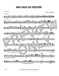 Knick Knack For Percussion - Percussion 3