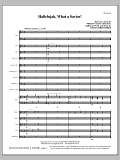 Hallelujah, What A Savior! - Full Score