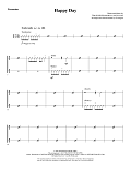 Happy Day (arr. Ed Hogan) - Percussion 1 & 2