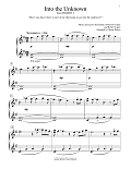 Into The Unknown (from Disney's Frozen 2) (arr. Mona Rejino)