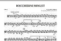 Boccherini Minuet - Viola