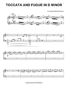 Toccata And Fugue In D Minor 