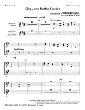King Jesus Hath a Garden (arr. John Leavitt) - Percussion 1 & 2