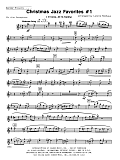 Christmas Jazz Favorites #1 - 2nd Eb Alto Saxophone