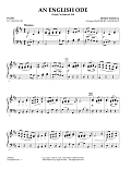 An English Ode (Come, Ye Sons of Art) - Piano