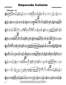 Empanada Caliente - Eb Baritone Saxophone 