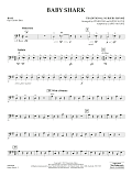 Baby Shark (arr. Larry Moore) - String Bass