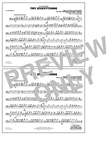 Try Everything (from Zootopia) - 1st Trombone 