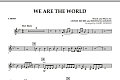 We Are The World - F Horn