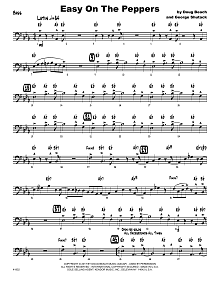 Easy On The Peppers - Bass 